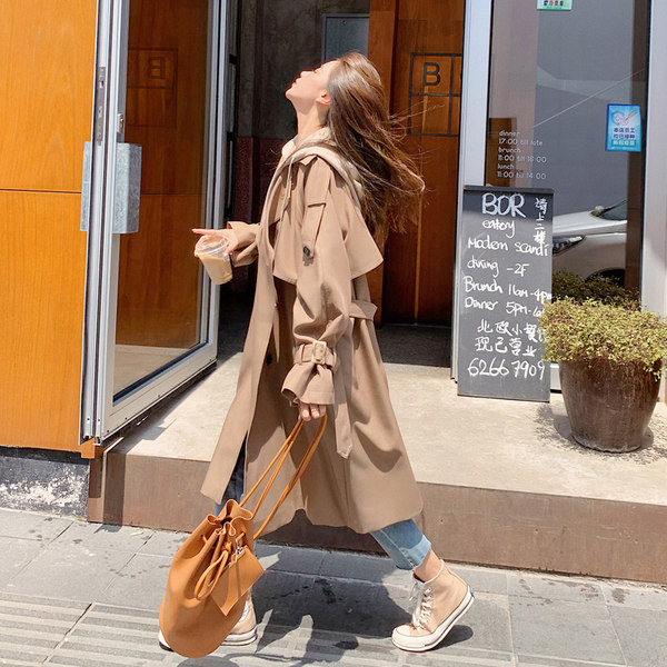 เสื้อโค้ท เสื้อโค้ทกันหนาว เสื้อโค้ทใส่เที่ยวต่างประเทศ ยี่ห้อ: Qianziqian