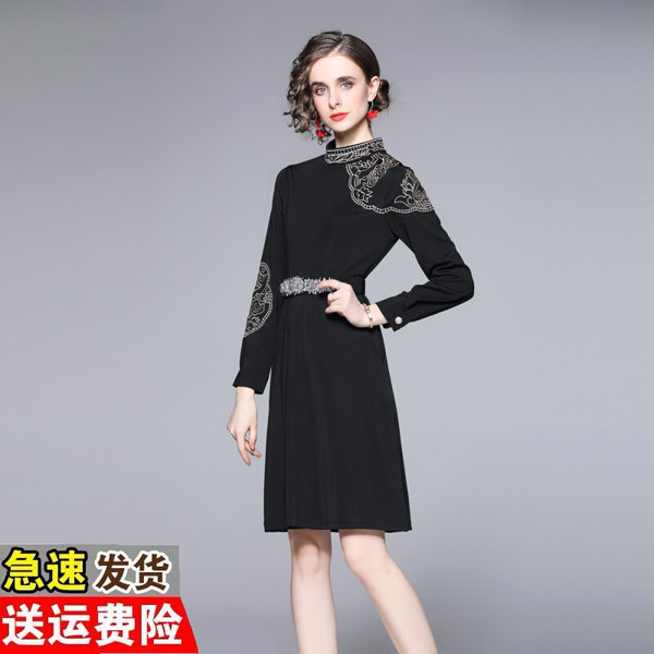 ชุดเดรสเรียบหรูดูแพง เดรสแบรนด์ DG Boutique