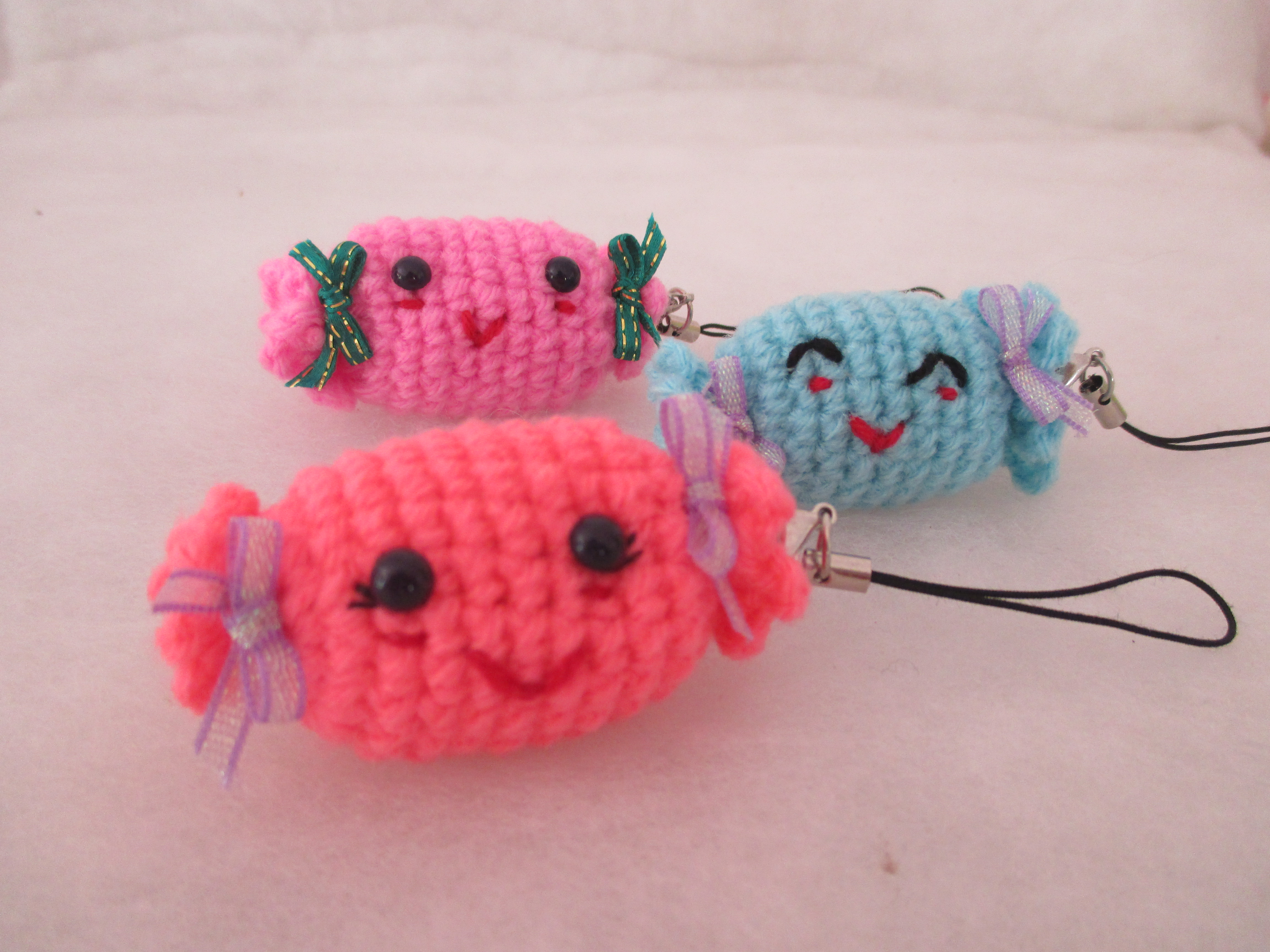 พวงกุญแจลูกกวาด