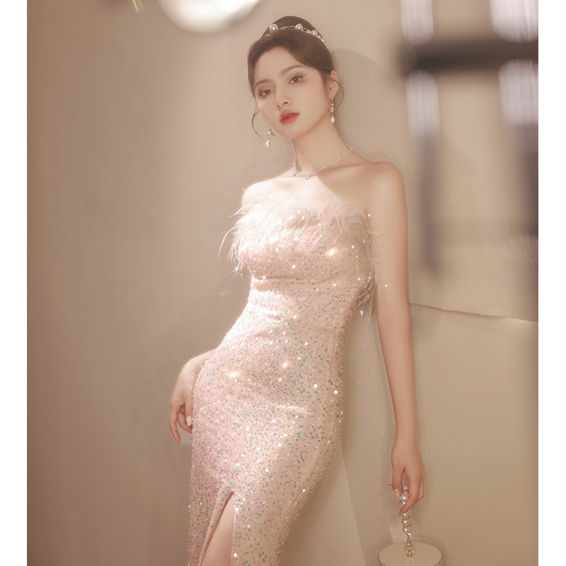 ชุดราตรี ชุดราตรีสวยหรู แบบ ทันสมัย Evening dress