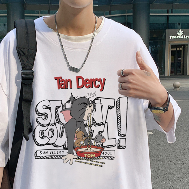 เสื้อยืดผู้ชายอ้วน XL-5XL อกเสื้อ40-52 นิ้ว