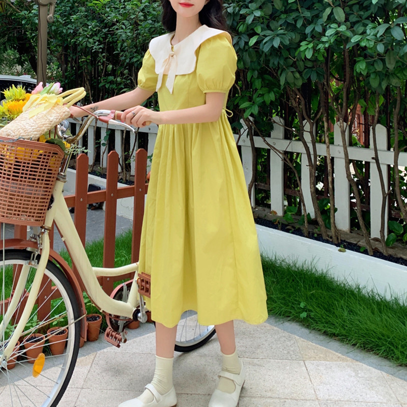 เดรสคนอ้วนวัยรุ่น ชุดเดรสคนอ้วน ชุดเดรสสาวพลัสไซส์