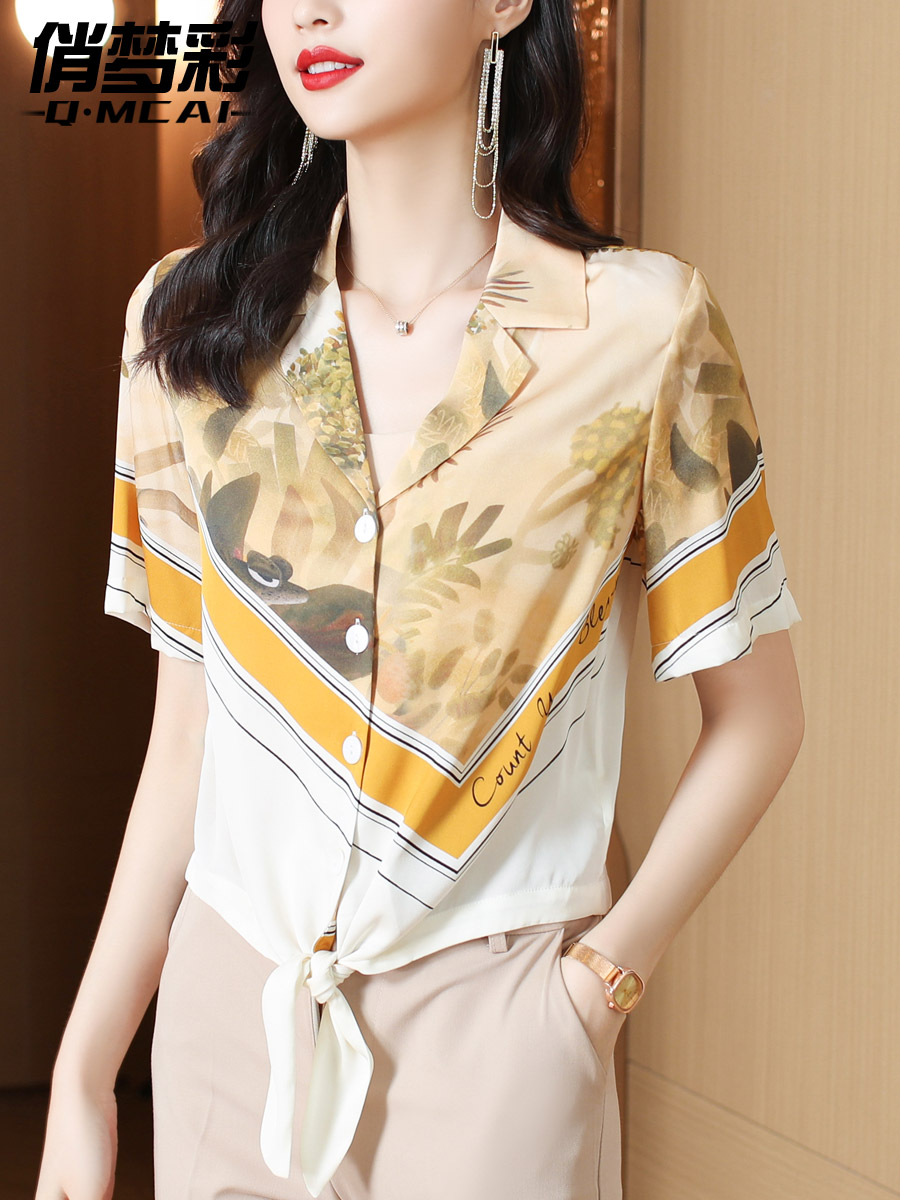 เสื้อชีฟอง เสื้อแฟชั่นสุภาพสตรีวัยผู้ใหญ่ มีไซต์ อก34นิ้ว-43นิ้ว