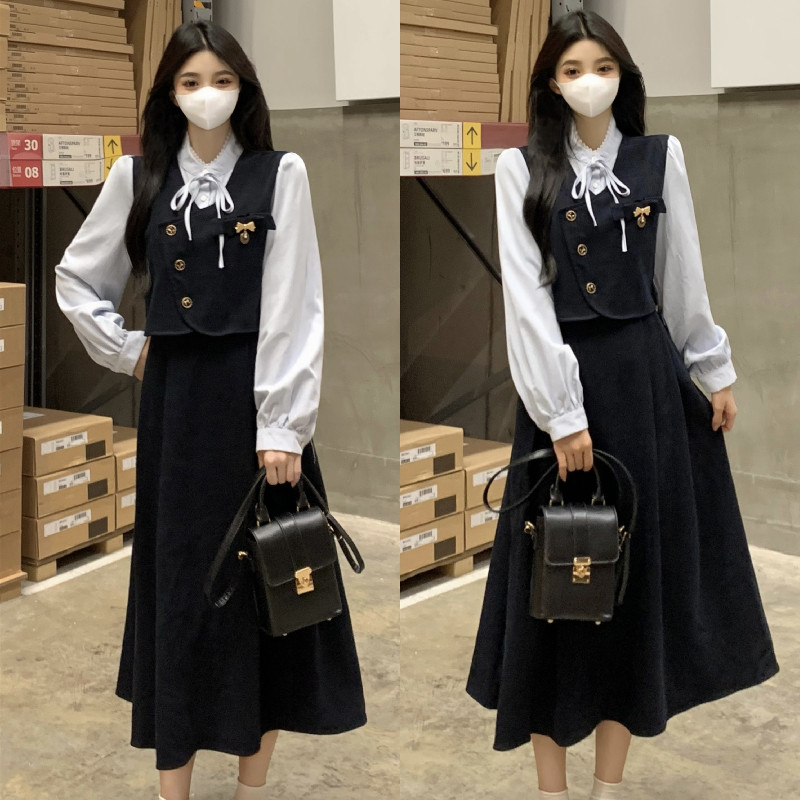 เดรสสาวอวบ มีไซส์ L-4XLอกเสื้อ 38-47 นิ้ว ใส่ได้ทั้งสาวหุ่นดีน่ารักจนถึงสาวอวบพลัสไซส์ จัดส่งฟรี! ทักแชทสั่งซื้อ