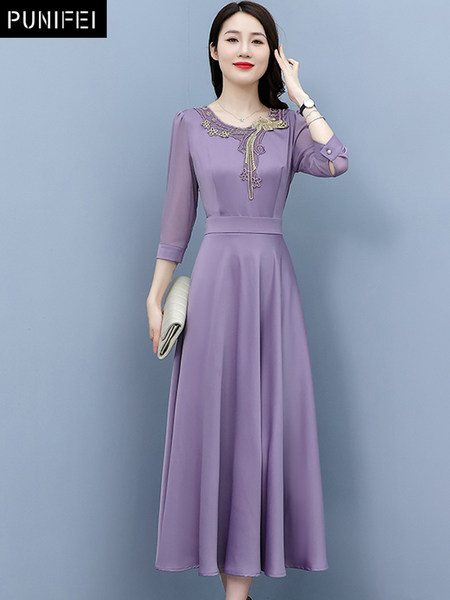 เดรสวัยผู้ใหญ่40-60ปี เดรสคุณแม่ ชุดเดรสทำงานวัยผู้ใหญ่ แบรนด์ MAMA DRESS