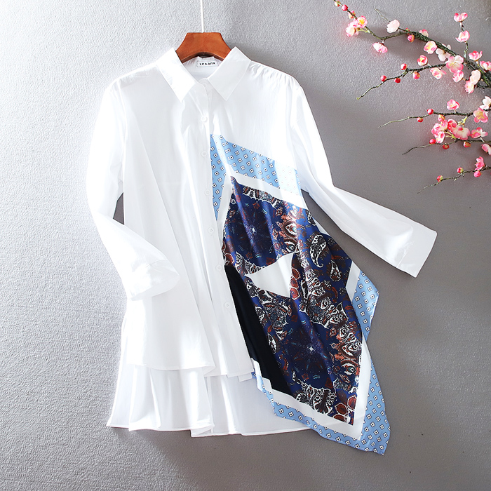 เสื้อลินิน เสื้อผ้าฝ้ายลินิน เสื้อเชิ้ตผ้าลินิน ปักลายสวยๆด้วยด้าย สไตล์VINTAGE BY Dreamroom