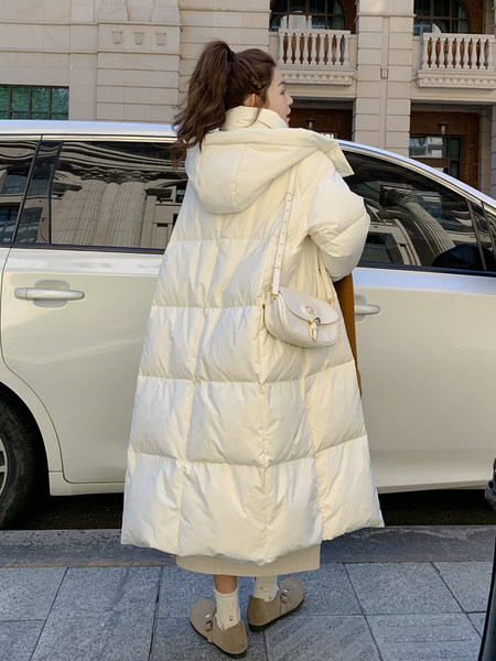 เสื้อโค้ท เสื้อโค้ทกันหนาว เสื้อโค้ทใส่เที่ยวต่างประเทศ ยี่ห้อ: Qianziqian