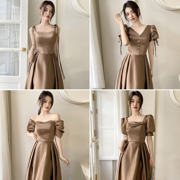 ชุดราตรี ชุดราตรีสวยหรู แบบ ทันสมัย Evening dress