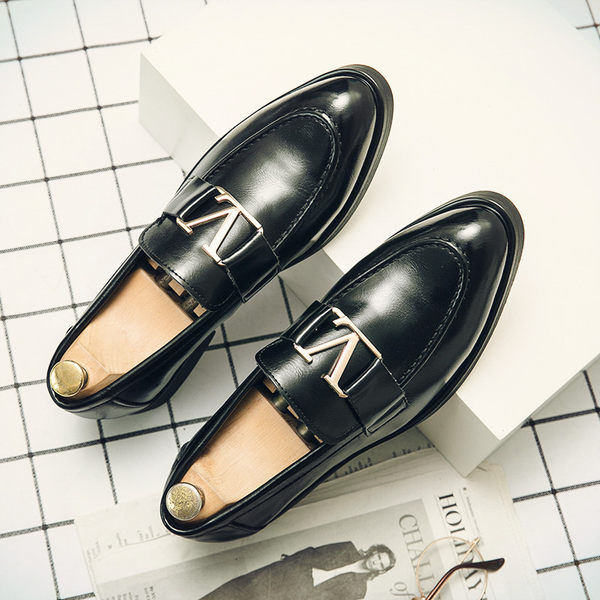 รองเท้าหนังผู้ชาย มีไซส์39-44 รองเท้าโลฟเฟอร์ชาย Slip-On Shoes