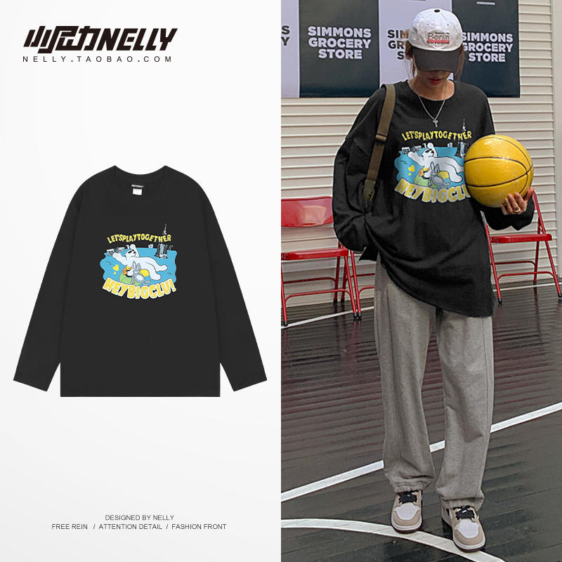 เสื้อยืดคอกลม ผู้ชาย เสื้อยืดผู้ชายเกาหลี เสื้อยืดเกาหลี แบรนด์ NELLY