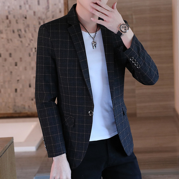 สูท Blazers ผู้ชาย เสื้อคลุมสไตล์สูท สำหรับผู้ชาย