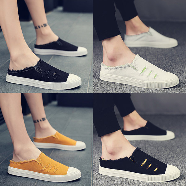 รองเท้าโลฟเฟอร์ชาย รองเท้าผู้ชาย รองเท้าแฟชั่นชาย รองเท้าหนังผู้ชาย Men Loafer Slip-On Shoes