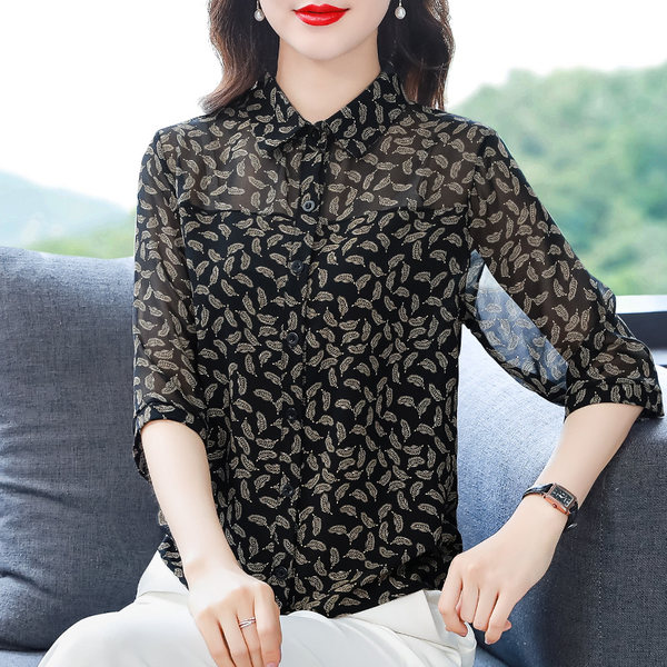 เสื้อชีฟองเกาหลี เสื้อชีฟองสวยๆ