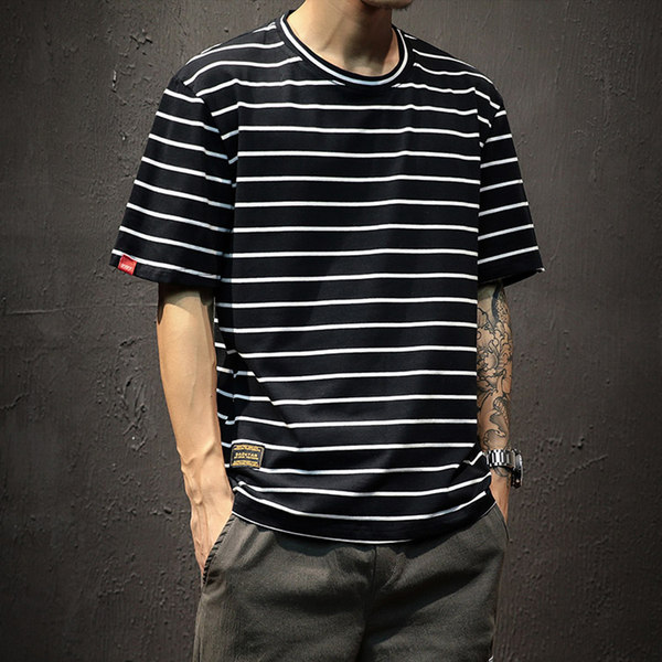 เสื้อยืดผู้ชายอ้วน S-5XL(อกเสื้อ39-51นิ้ว)