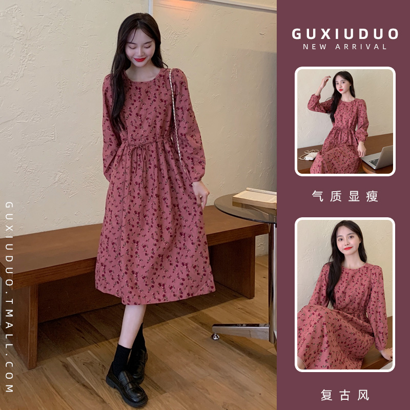 เดรสแขนสั้นมีไซส์L-4XLอก38-47นิ้ว