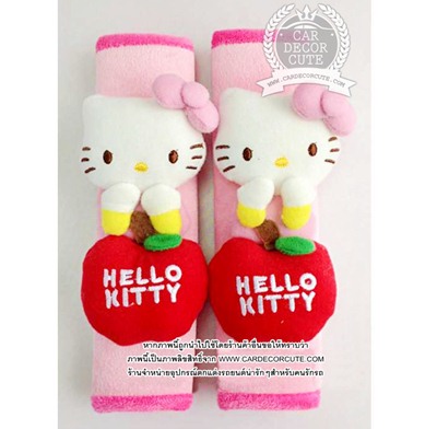 ( ลด 10 % ) HELLO KITTY- ชุดหุ้มสายเบล์คิตตี้