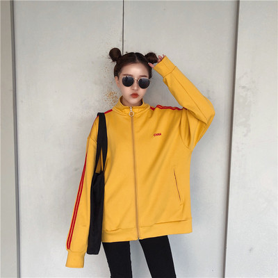 เสื้อกันหนาวเสื้อแจ็กเก็ต แบบมีซิป