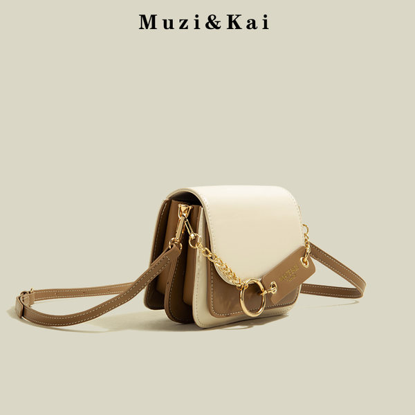 กระเป๋าสะพายข้างผู้หญิง กระเป๋าสะพายสไตล์เกาหลี By Muzi&Kai