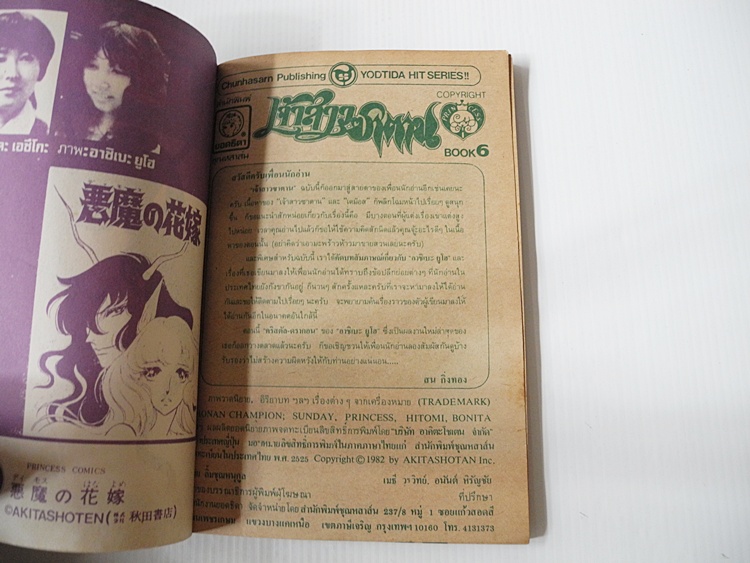 เจ้าสาวซาตาน เล่ม 6 / อาชิเบะ ยูโฮ