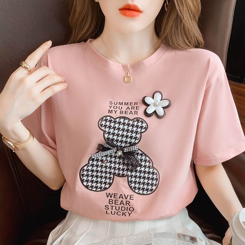เสื้อยืดวัยรุ่นน่ารักๆ เสื้อวัยรุ่นแขนสั้น เสื้อผ้าวัยรุ่นเกาหลี แบรนด์ Wiyike