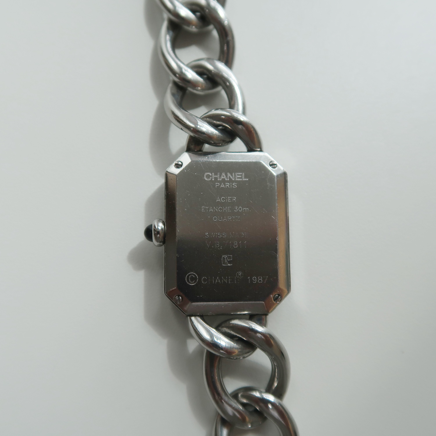 Chanel Premiere Gourmette Chain Watch