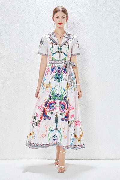 ชุดเดรสยาวสวยๆ ชุดเดรสยาวใส่สบาย ใส่ทำงาน