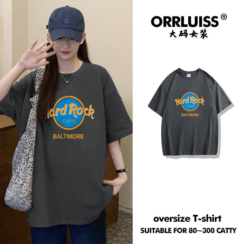 เสื้อโอเวอร์ไซส์เกาหลี เสื้อยืดพลัสไซส์ เสื้อยืดคนอ้วน เสื้อยืดโอเวอร์ไซส์ผู้หญิง