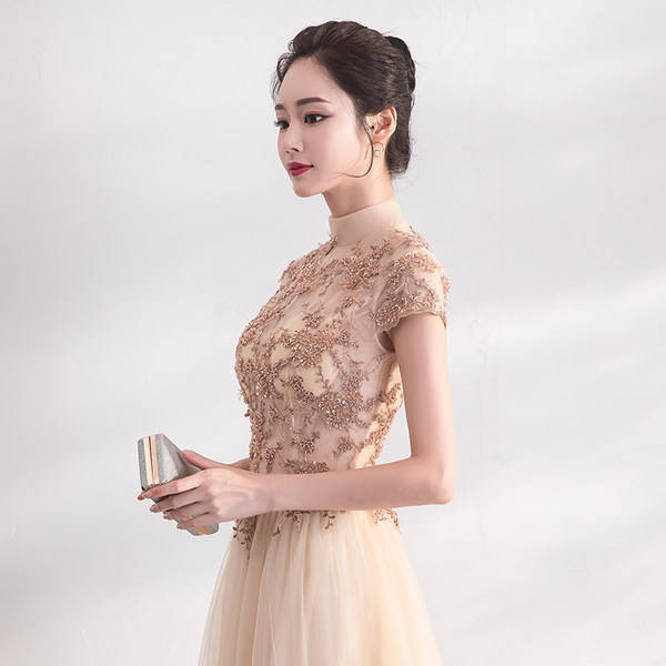 ชุดราตรี ชุดราตรีสวยหรู แบบ ทันสมัย Evening dress