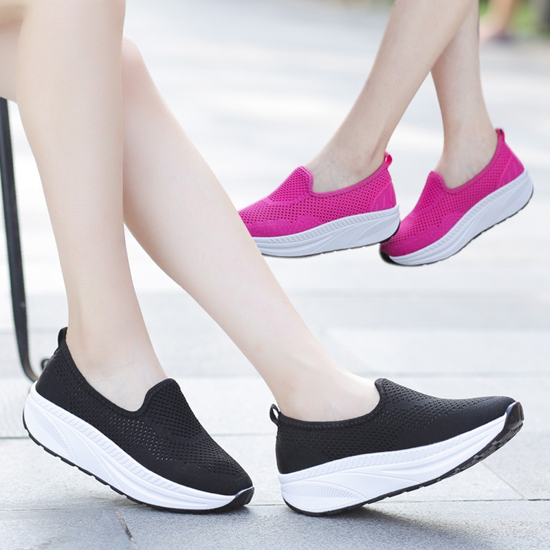 รองเท้าผ้าใบ รองเท้าลำลอง รองเท้าผ้าใบลำลอง รองเท้าแฟชั่นแบบสวม Slipper Shop