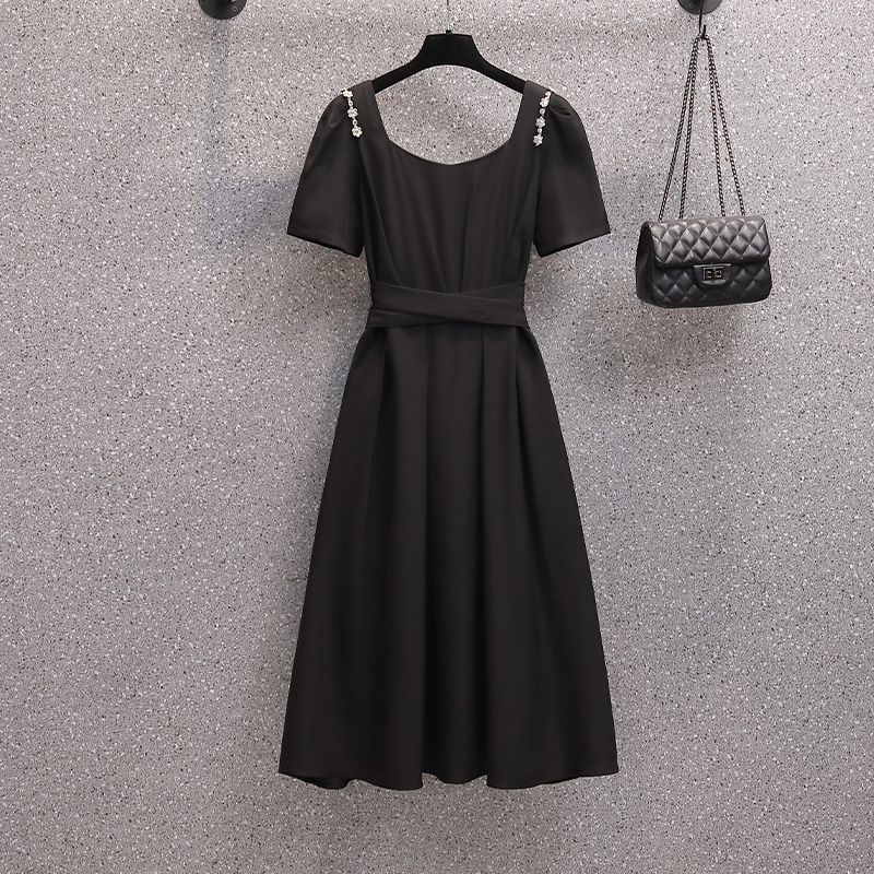 เดรสคนอ้วน เดรสสาวอวบ ชุดเดรสคนอ้วนวัยรุ่น BY PLUS SIZE Girl