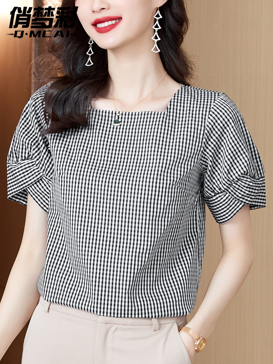 เสื้อชีฟอง เสื้อแฟชั่นสุภาพสตรีวัยผู้ใหญ่ มีไซต์ อก34นิ้ว-43นิ้ว