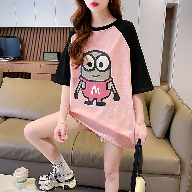 เสื้อยืดคนอ้วนแบบโอเวอร์ไซส์แบบ ulzzang fashion สนใจทักแชท