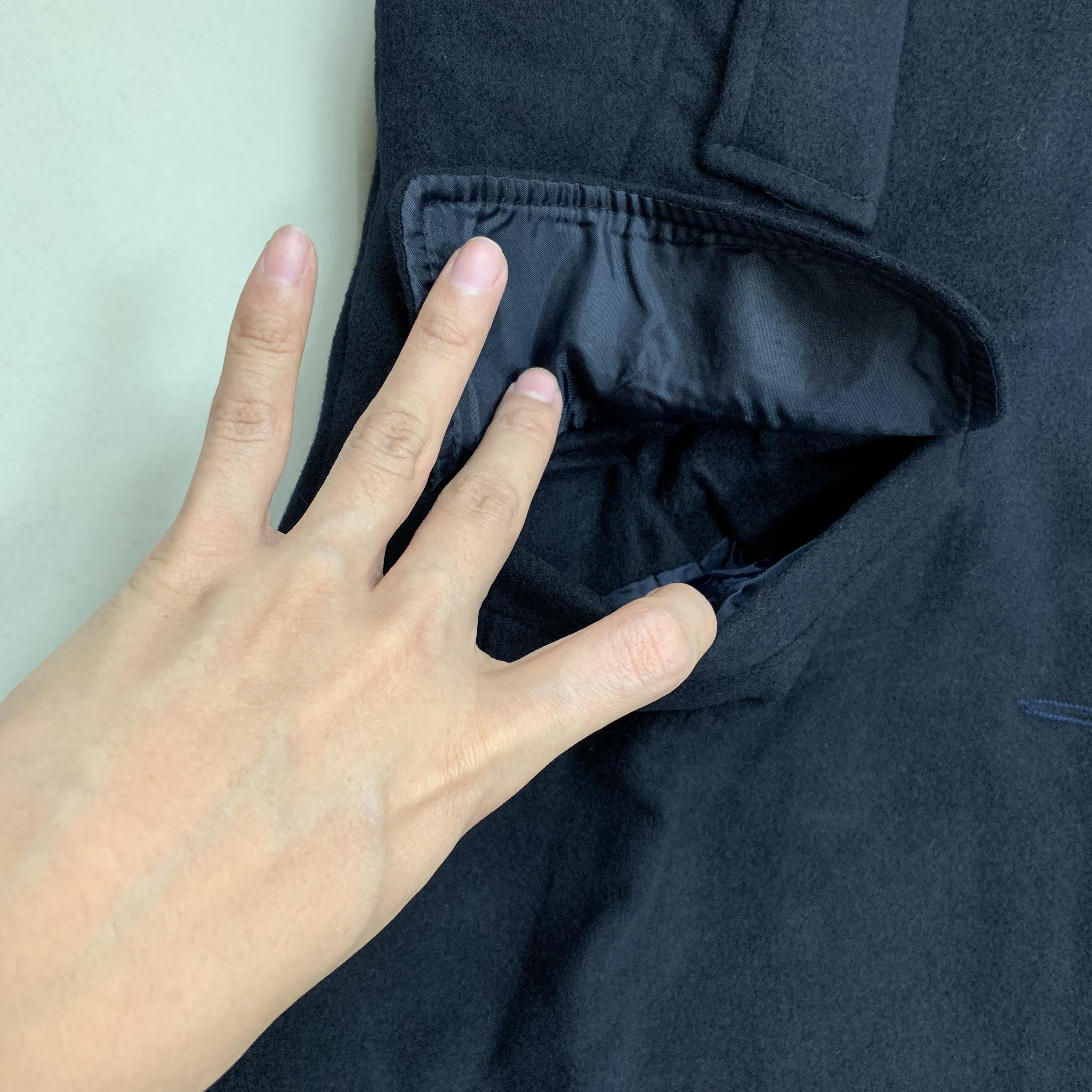 OverCoat เสื้อโค้ทกันหนาว สไตล์เกาหลี แต่งสายคาดหลัง ทรงโคล่ง ผ้าวูลผสมเนื้อดี บุซับในกันลม พร้อมส่ง กรมท่า