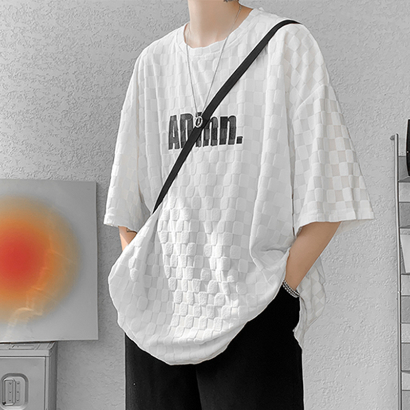 เสื้อยืดผู้ชายอ้วน M-5XL
