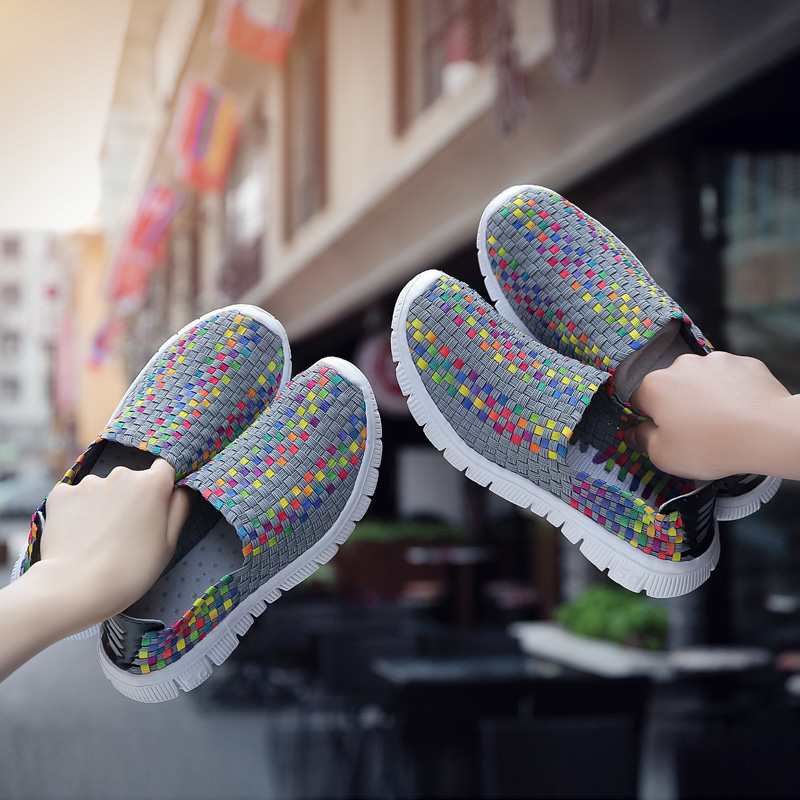 รองเท้าผ้าใบ รองเท้าลำลอง รองเท้าผ้าใบลำลอง รองเท้าแฟชั่นแบบสวม Slipper Shop