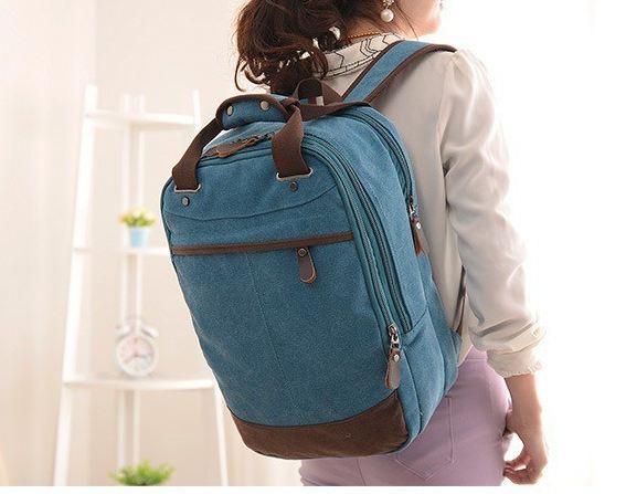 กระเป๋าเดินทาง กระเป๋าใส่เสื้อผ้า กระเป๋าเป้สะพายหลัง Backpack ผ้ายีนส์ หนา ทำความสะอาดง่าย กระเป๋าใส่เสื้อผ้า เหมาะสำหรับ ขึ้นเครื่องบิน 304153