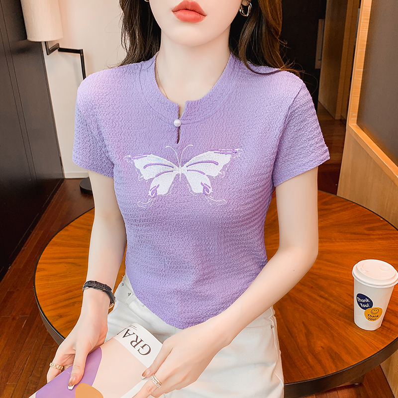 เสื้อผ้าวัยรุ่นเกาหลี เสื้อยืดวัยรุ่นผู้หญิง มีขนาด S M L XL