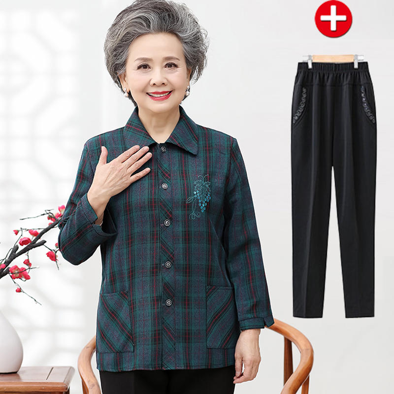 เสื้อคุณยาย เสื้อผู้วัยอายุ60-70ปี เสื้ออาม่า เสื้อผู้สูงอายุ