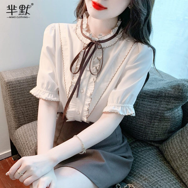 เสื้อชีฟองเกาหลี เสื้อชีฟองสวยๆ