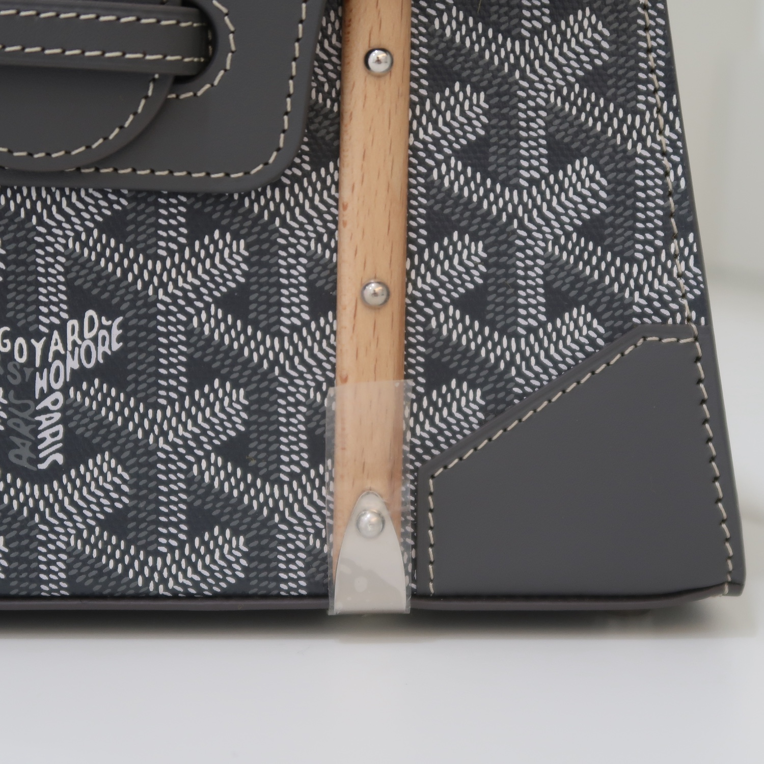 Goyard Grey Saigon Mini Structure (2023)