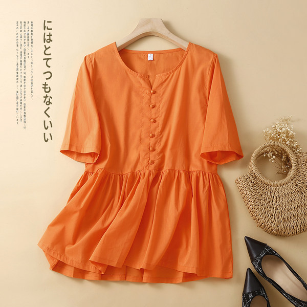 เสื้อลินิน แบบเสื้อสวยๆ เสื้อผ้าฝ้ายลินิน เสื้อเชิ้ตผ้าลินิน BY LININ