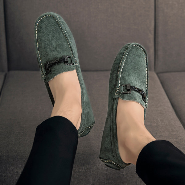 รองเท้าหนังผู้ชาย มีไซส์39-44 รองเท้าโลฟเฟอร์ชาย Slip-On Shoes