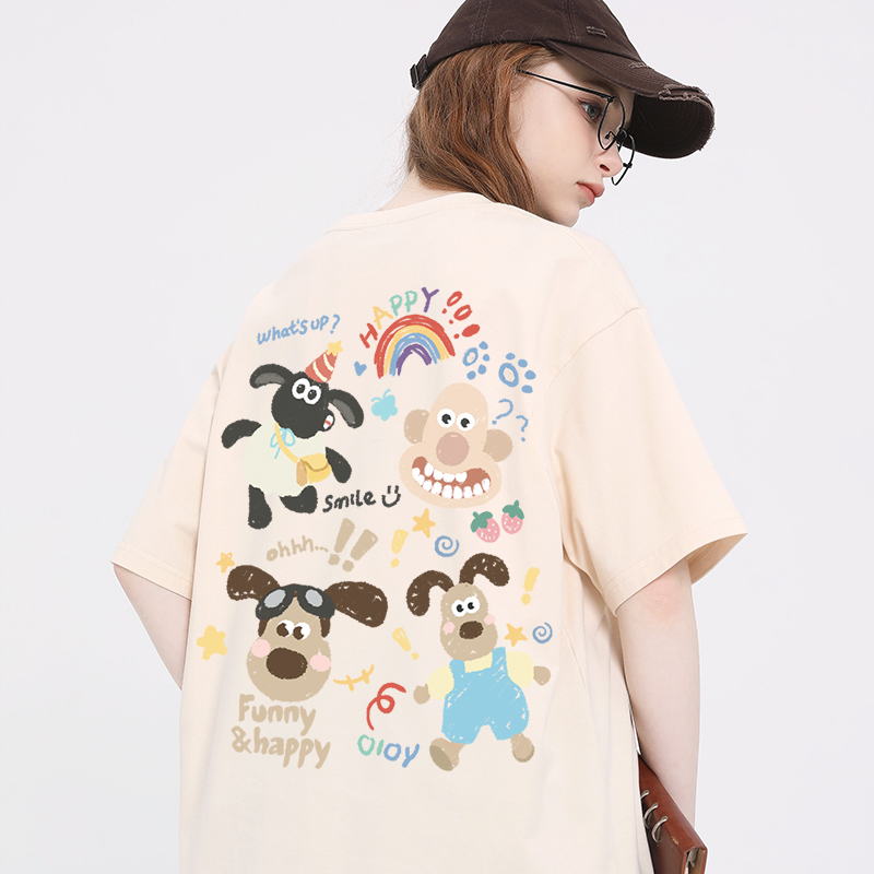 เสื้อผ้าวัยรุ่นเกาหลี เสื้อยืดวัยรุ่นผู้หญิง มีขนาด S M L XL