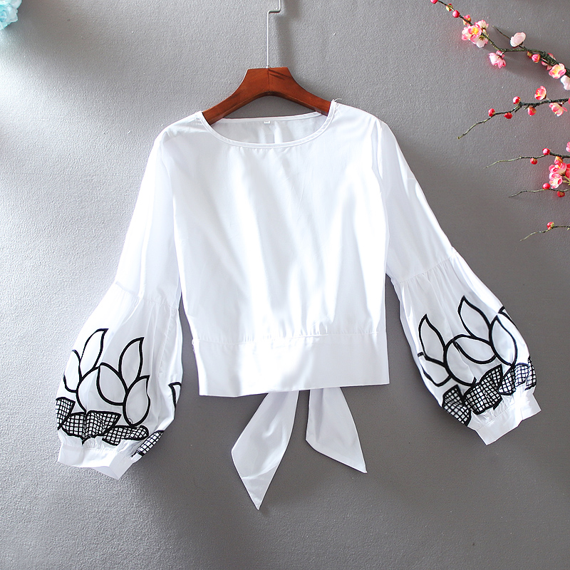 เสื้อลินิน เสื้อผ้าฝ้ายลินิน เสื้อเชิ้ตผ้าลินิน ปักลายสวยๆด้วยด้าย สไตล์VINTAGE BY Dreamroom