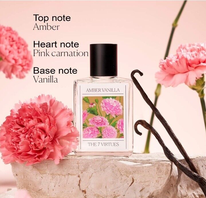 The 7 Virtues Amber Vanilla EDP 1.7 ml.