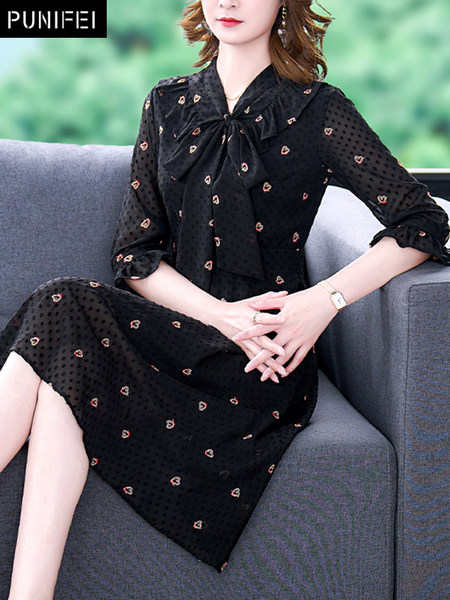 เดรสวัยผู้ใหญ่40-60ปี เดรสคุณแม่ ชุดเดรสทำงานวัยผู้ใหญ่ แบรนด์ MAMA DRESS