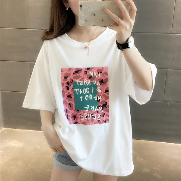 เสื้อยืดวัยรุ่นแบบOVERSIZE มีขนาดเดียว อกเสื้อ ประมาณ 90 เซนติเมตร หรือ 36 นิ้วคะ