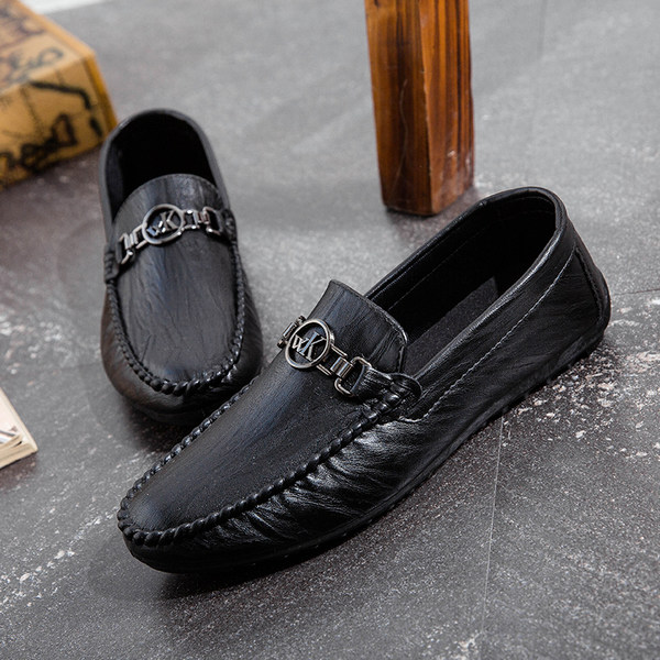 รองเท้าโลฟเฟอร์ชาย รองเท้าผู้ชาย รองเท้าแฟชั่นชาย รองเท้าหนังผู้ชาย Men Loafer Slip-On Shoes