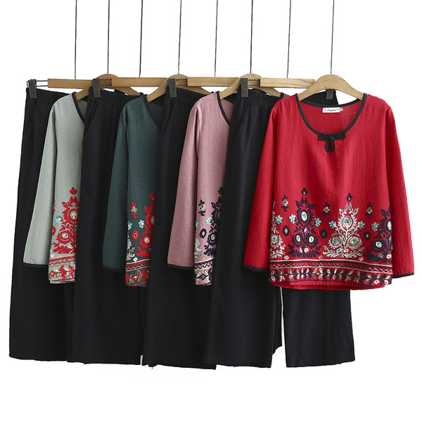 เสื้อลินินสไตล์ผู้ใหญ่ เสื้อคุณแม่ เสื้อผู้ใหญ่ แบรนด์ LININ