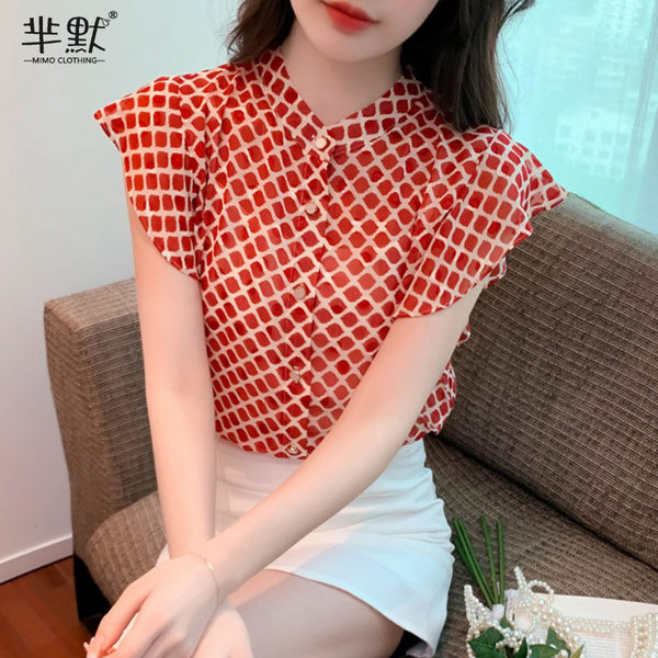 เสื้อชีฟองเกาหลี เสื้อชีฟองสวยๆ